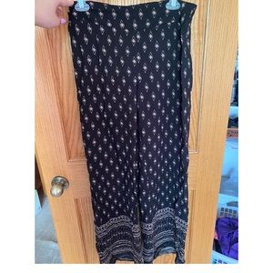 🌸Black & tan pants